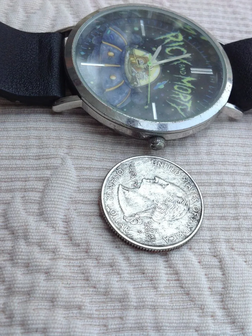 Rick & Morty Adult Swim Accutime Watch Co Wrist Watch Collectible Memorabilia